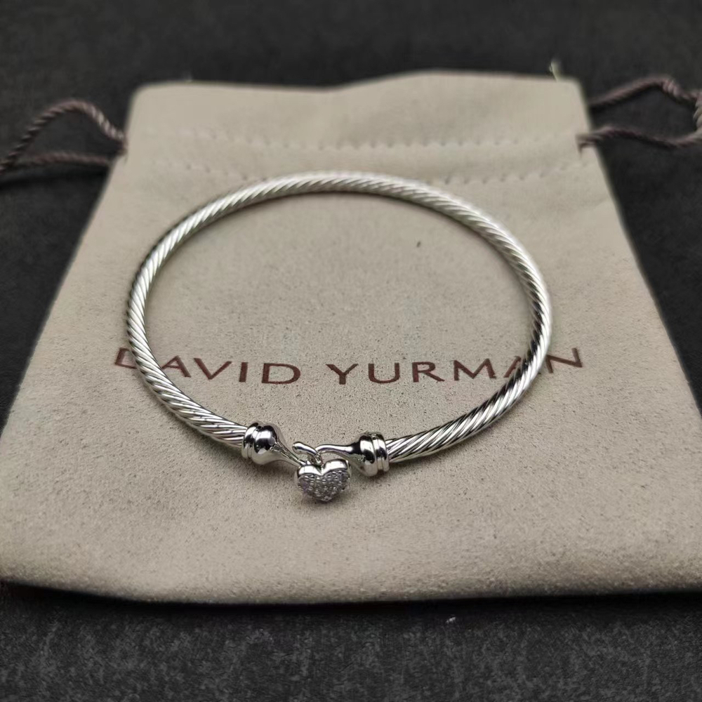 David Yurman Heart-Shaped Bracelet
